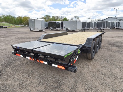 83"x21+3' Dove 21K w/MAX Ramps Equipment Trailer Preview Photo 2