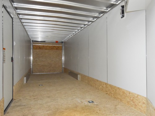 7.5'x29' (24'+5' V) Snowmobile/UTV Enclosed Trailer Preview Photo 7