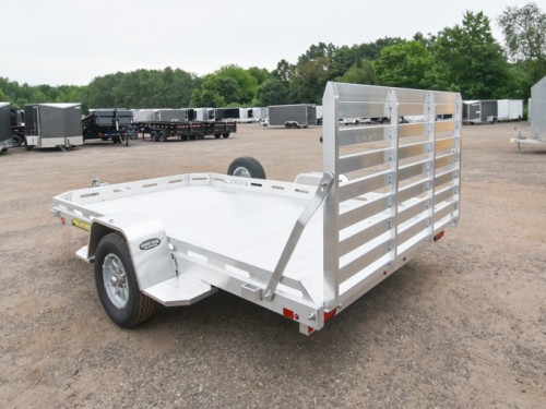 7712H Aluminum Utility Trailer w/Aluminum Spare Tire & Mount Preview Photo 3