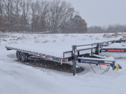102"x24' 14K Deckover Equipment Trailer Photo