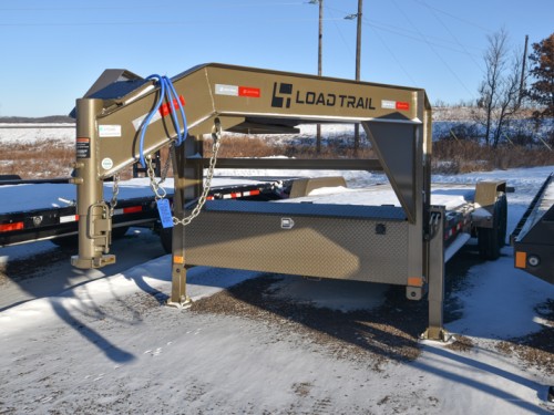 83"x24' 14k Power Tilt Equipment Trailer Photo