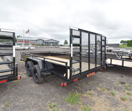 83"x16' Utility Trailer w/Solid Sides Preview Photo 2
