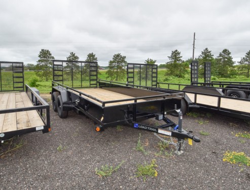 83"x16' Utility Trailer w/Solid Sides Photo