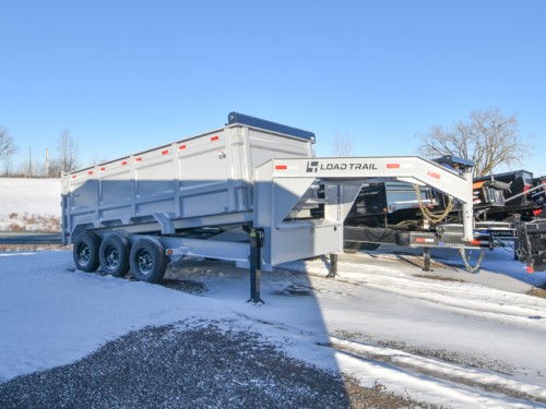 83"X16 w/48" Sides Tri Axle Dump Trailer Photo