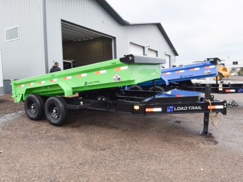DE 83"x14' 14K w/18" Sides Dump Trailer Photo