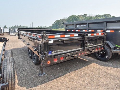 96"x16' w/18" Fold-Down Side  Dump Trailer Preview Photo 3