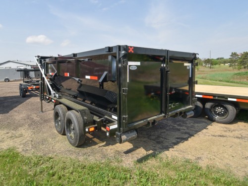ROX 83"x14' w/4' Bin Gooseneck Roll-Off Trailer Preview Photo 2