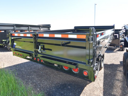 96"x14' w/18" Fold-Down Sides Dump Trailer Preview Photo 2