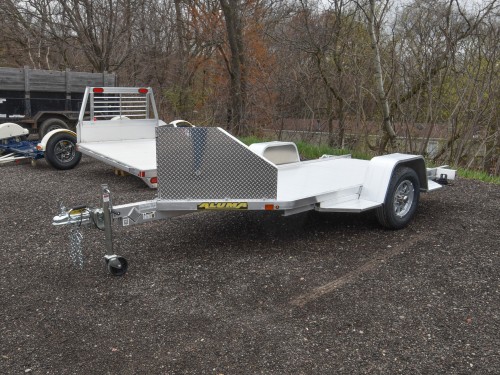 MC 10 Aluminum Motorcycle Trailer Preview Photo 2