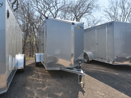 Cobra 6'x12' Aluminum Enclosed Trailer Photo