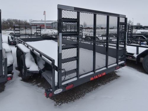 83"x16' Utility Trailer w/Solid Sides Preview Photo 2