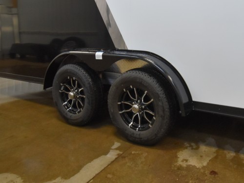 7.5'x29' (24'+5' V) Snowmobile/UTV Enclosed Trailer Preview Photo 9