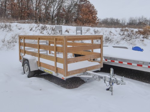 2018 Aluma 5410 Aluminum Utility Trailer Photo