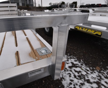 6.5'x14' SA w/HD Package & Bi-Fold Ramp Utility Trailer Preview Photo 3