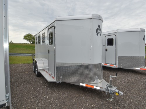 Rustler 3 Horse Slant Aluminum Horse Trailer Preview Photo 2