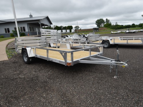 82"x14' SA w/HD Package & Bi-Fold Gate Utility Trailer Photo