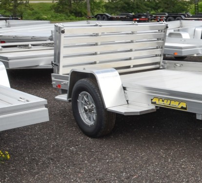 7210H BT Aluminum Utility Trailer Preview Photo 3