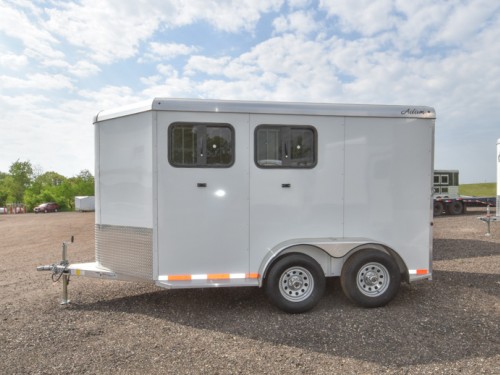 Rustler 2 Horse Slant Combo Trailer Photo