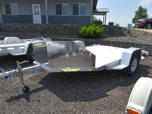MC 210 Aluminum Motorcycle Trailer Photo
