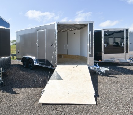 LTFES 7.5'X21' Drive In/Out Snowmobile/UTV Trailer Preview Photo 2