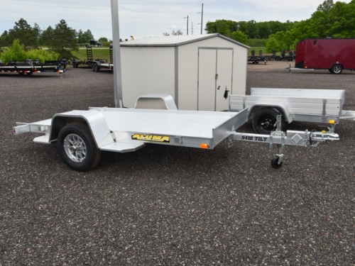 5410 Tilt Aluminum Utility Trailer Photo