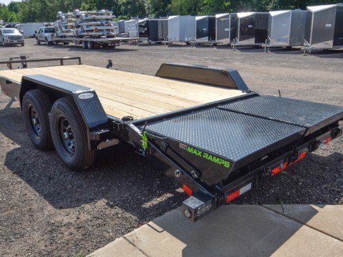 83"x17+3' Dove 14K Equipment Trailer w/MAX Ramps Preview Photo 3