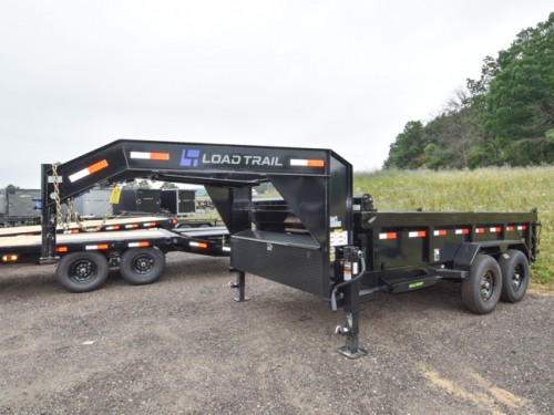 83"x14 w/24" Sides Gooseneck Dump Trailer Photo
