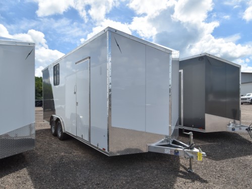 LTFCH 8.5'x20' 10K Aluminum Enclosed Cargo/Carhauler Trailer w/Windows Photo