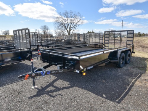 83"x16' Utility Trailer w/Solid Sides Photo