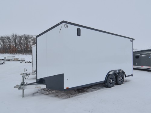 8.5'x16' Enclosed Carhauler/Cargo Trailer Preview Photo 4