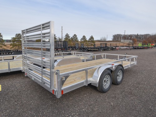 82"x16' w/HD Package Aluminum Utility Trailer Preview Photo 2