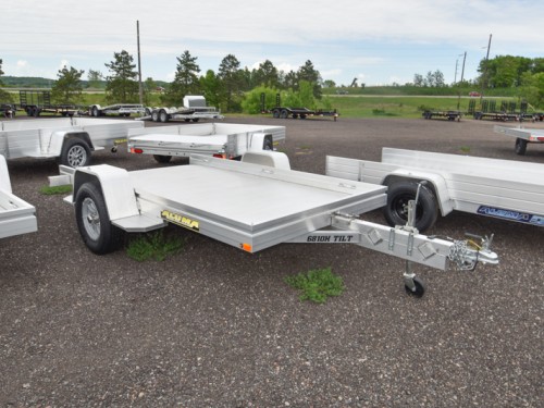 6810H Tilt Aluminum Utility Trailer Photo