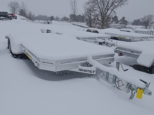 7814 Tilt Aluminum Utility Trailer Preview Photo 1