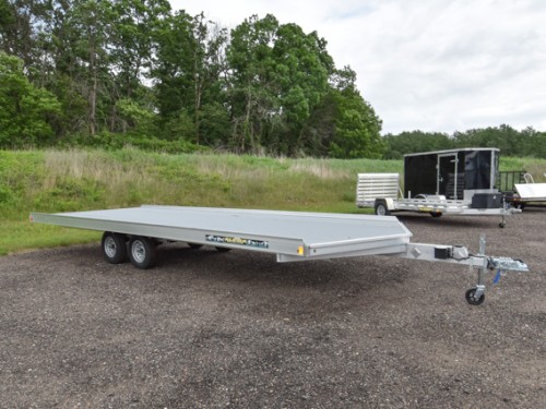 8622 Aluminum Snowmobile Trailer Photo