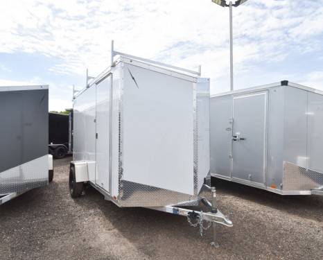 LTF 6'x12' Aluminum Enclosed Cargo Trailer Photo