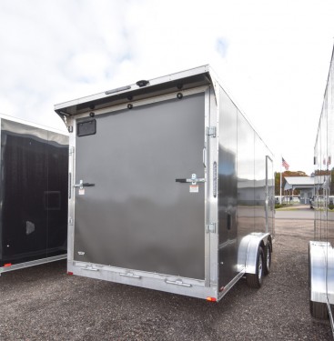7.5'x21' Drive In/Out Snowmobile/UTV Enclosed Trailer Preview Photo 2
