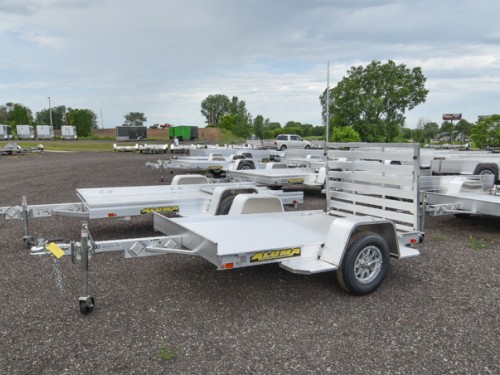 638  Aluminum Utility Trailer Photo