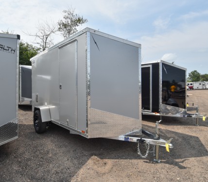 LTF 6'x12' Aluminum Enclosed Cargo Trailer Photo