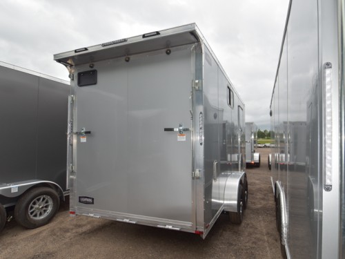 LTF 7'x16' Aluminum Enclosed Cargo Trailer w/Windows Preview Photo 2
