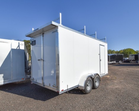 7'x16' Enclosed Cargo/Contractor Trailer Preview Photo 2