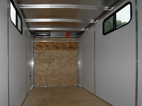 LTF 7'x16' Aluminum Enclosed Cargo Trailer w/Windows Preview Photo 4