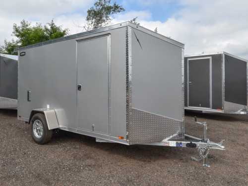 LTF 6'x12' Aluminum Enclosed Cargo Trailer Photo