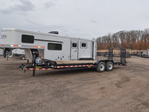 2023 Big Tex 83"x19+3' Dove 16k Equipment Trailer Photo