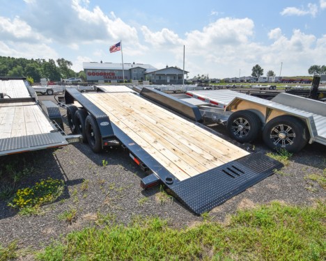 83"x16'+8' Stationary 21K Tilt Equipment Trailer Preview Photo 3