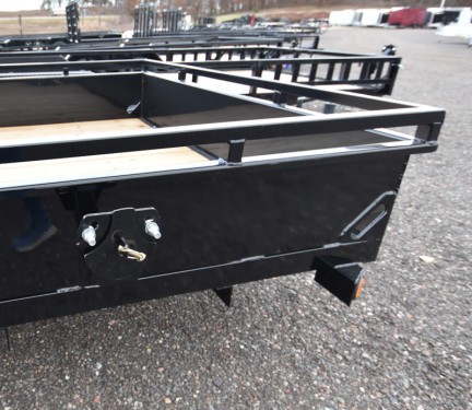 77"x12' w/Solid Sides Utility Trailer Preview Photo 3