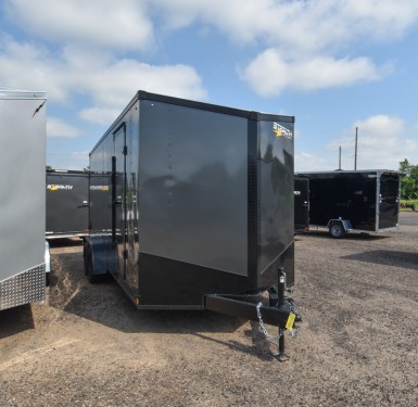 Mustang 7'x18' Enclosed Cargo Trailer Photo