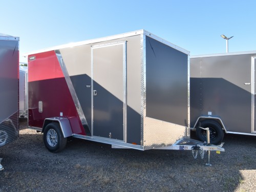 LTF 6'x12' Aluminum Enclosed Cargo Trailer Photo