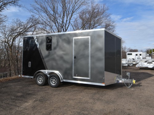 LTF 7.5'x16' Enclosed Cargo Trailer w/Windows & Insulation Photo