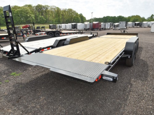 83"x16+6' Stationary Gravity Tilt Equipment Trailer Preview Photo 2