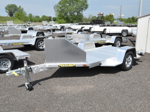 MC 10 Aluminum Motorcycle Trailer Photo